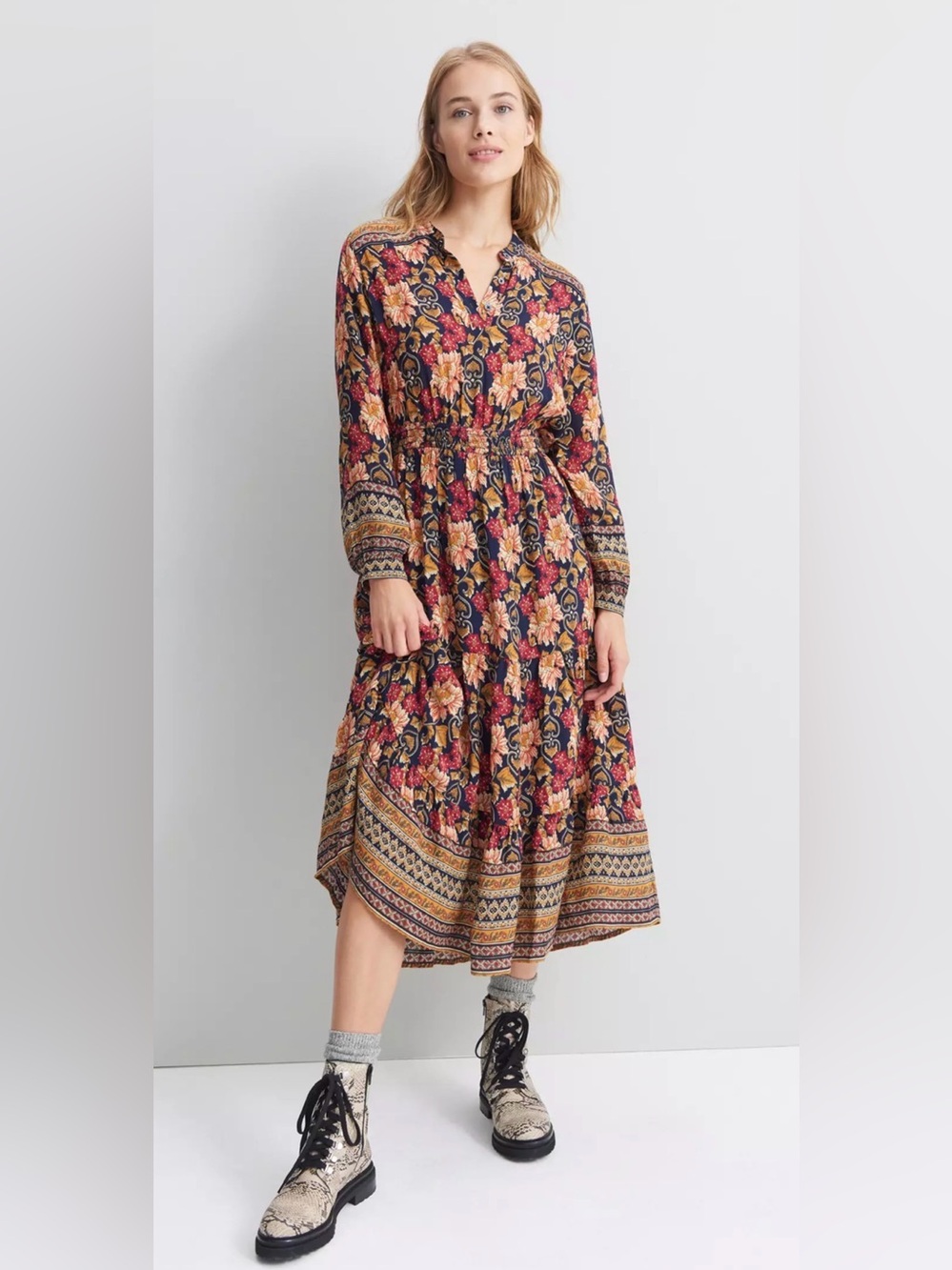 Anthropologie Othilia Cindy Maxi Dress